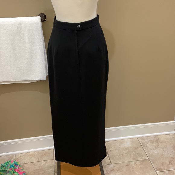 Joseph Ribkoff Tuxedo Zip Maxi Skirt - Picture 10 of 10